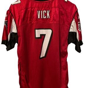 NWOT Reebok Atlanta Falcons Vick NFL Equipment Football Jersey Youth XL 18-20